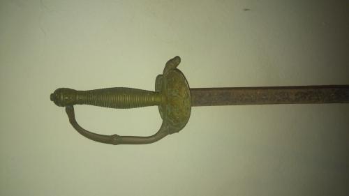 Vendo espada antigua de ceñir modelo 1867 in - Imagen 1