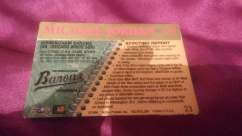 Vendo cartas de baseball de Michael Jordan - Imagen 2