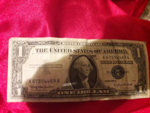 Vendo dólar de  100 antigüo del año 1957 - Imagen 2