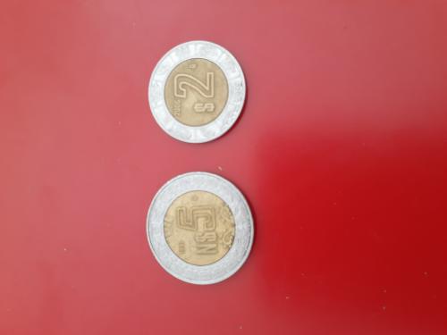 vendo moneda mejicana 5 nuevos pesos de 1992  - Imagen 1