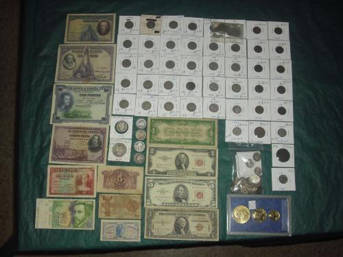 vendo coleccion de monedas americanas de espa - Imagen 1